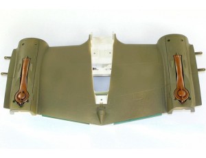 Flightline 1.6M P-38L Green Main Middle Wing